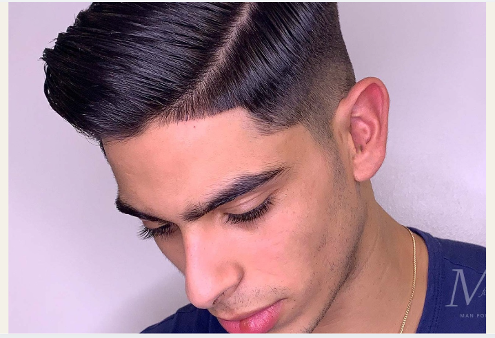 Side Part Fade cool haircuts